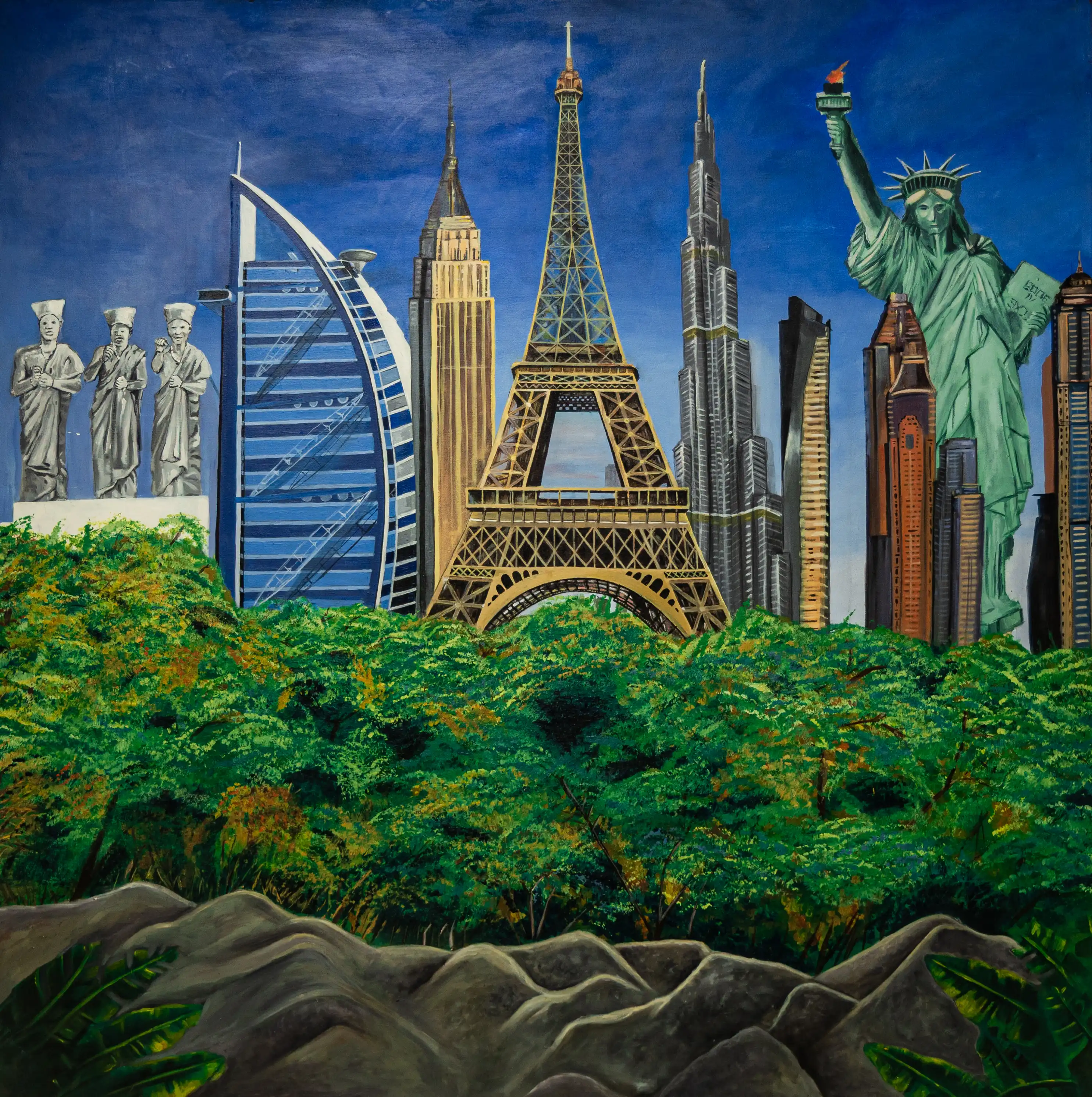 The world was green 